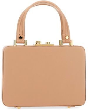 Gianvito Rossi Mini Handbag 'Valì' - Natural