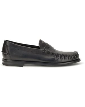 Prada Vintage Leather Loafers - White