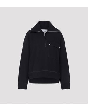 Jil Sander Sweatshirt 124 Hn Ls - Blue