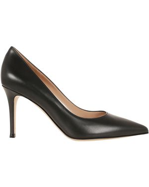 Gianvito Rossi Gianvito 85 Vitello Cuoio; Calzature - Metallic