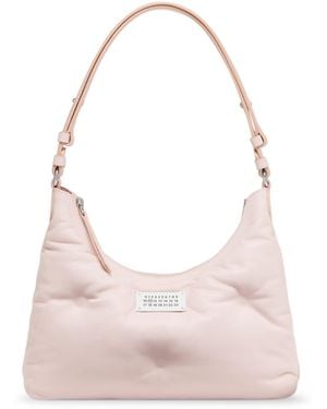 Maison Margiela Shoulder Bag Glam Slam Hobo Small - Pink