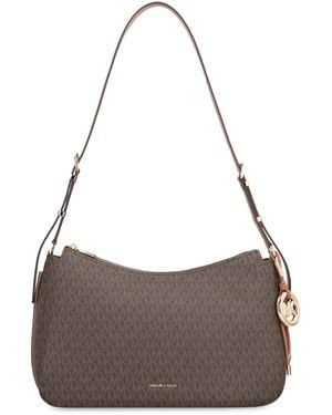 MICHAEL Michael Kors Medium Nolita Shoulder Bag With Logo - Brown