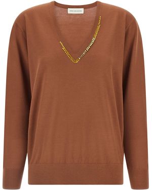 Dries Van Noten Tuomas Jumper - Brown