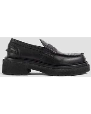 Sacai Wingtip Loafers - Black
