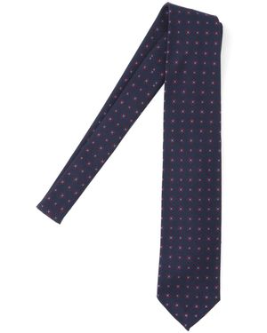 Cesare Attolini Ties Lana - Blue
