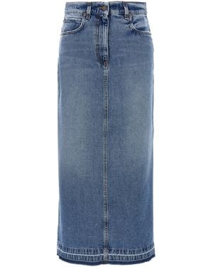 Fortela Jorgy Skirt Cotton - Blue