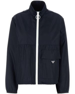 Prada Midnight Re-Nylon Jacket - Blue
