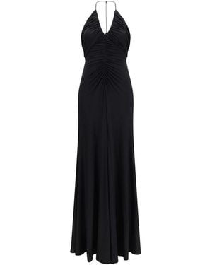 Self-Portrait Viscose Cocktail Dress - Black