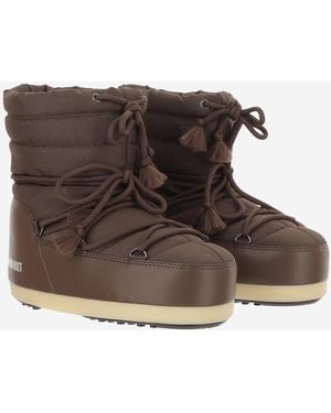 Moon Boot Nylon Ankle Boots Polyamide - Brown