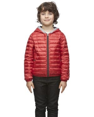 Herno Kids Outerwear Jacket Pi0084B-12020 Rosso Clothing - Red