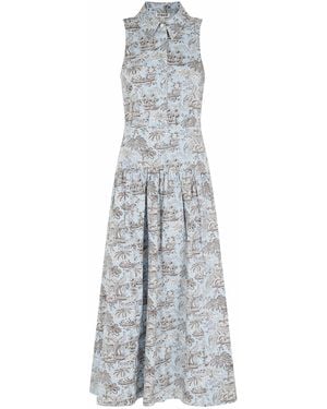 STAUD Romy Dress - Grey