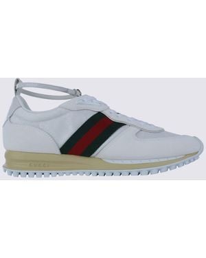 Gucci Leather Nora Trainers - Blue