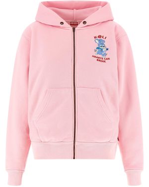 KENZO Cartoon' Hoodie - Pink