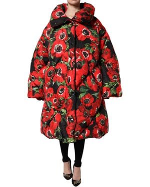 Dolce & Gabbana Winter Jackets - Red