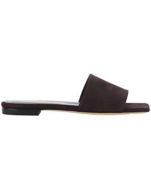Semicouture Azia Sandals With Shaped Straps - Brown