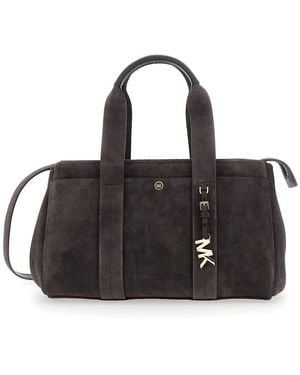 MICHAEL Michael Kors Shoulder Bag With Metallic Pendant - Black