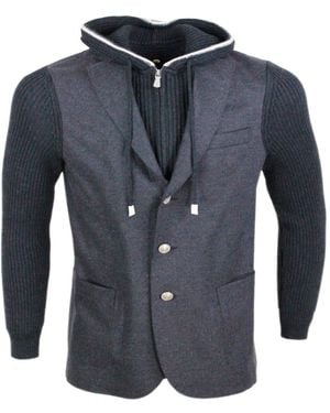 Eleventy Blazer - Blue