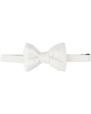 Tom Ford Ties Mulberry Silk - White