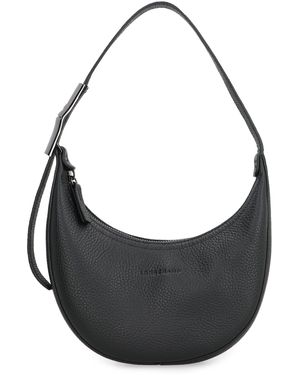 Longchamp Le Roseau Essential S Hobo Bag - Grey