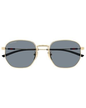 Gucci Frame And Lens Sunglasses - Gray
