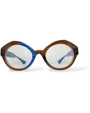 piero massaro Suggestioni Urbane Pm931 Glasses - Blue