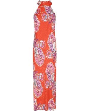 RIXO London Maura Dress - Red