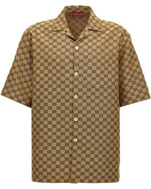 Gucci Linen Blouse - Natural