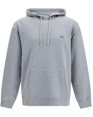 Valentino Garavani Cotton Sweatshirt Clothing - Grey