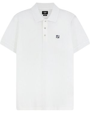 Fendi T-Shirts And Polos - White
