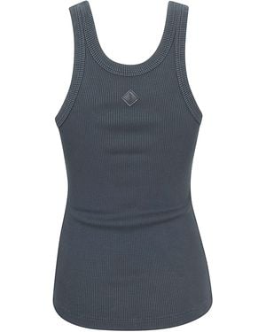 Haikure Gem Cotton Top - Blue