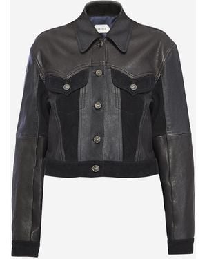 Versace Leather Jacket - Black