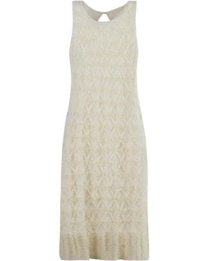 Chloé Viscose Dress Silk - Natural