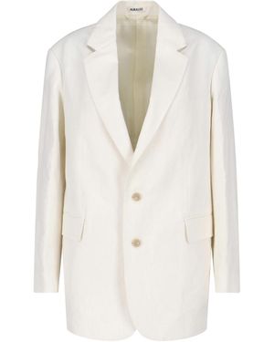 AURALEE Jackets Wool - White