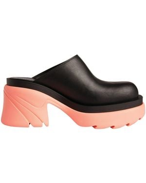 Bottega Veneta Flash Platform Mules - Black