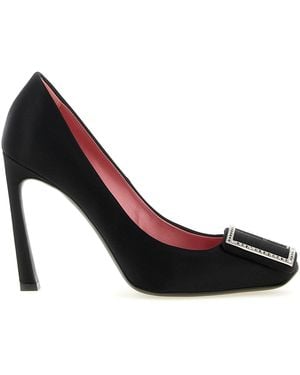 Roger Vivier Trompette Court Shoes - Black