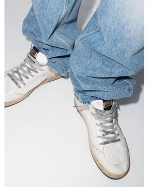Golden Goose Trainers Calf Leather - Blue