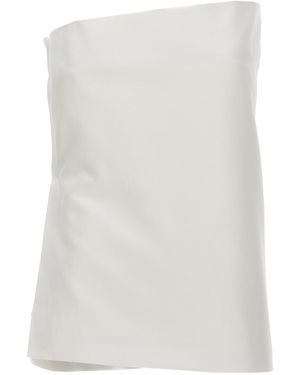Sportmax 'Adda' Bustier Top - White