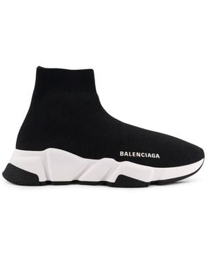 Balenciaga Speed Lt Knit Sneakers - Black