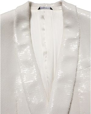 Dolce & Gabbana Viscose Single Breasted Blazer Jacket Polyester Clothing - White