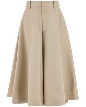 Bottega Veneta Sand Twill Bermuda Shorts - Natural