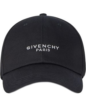 Givenchy Curved Cap Paris Cappello - Blue