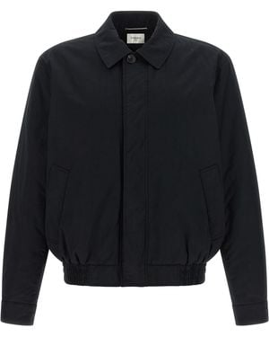 Saint Laurent Cotton Shell Jacket Clothing - Blue