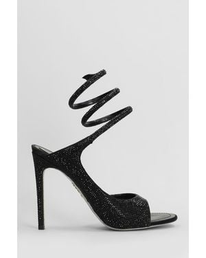Rene Caovilla Audrey Sandals - Black