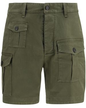 DSquared² Sexy Cargo Short - Green
