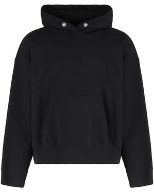 EZR Cotton Hoodie Jumpers - Black