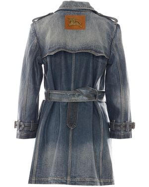 Burberry Jackets Polyester - Blue