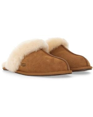 UGG Scuffette Ii Slipper Leather Sandal - Brown