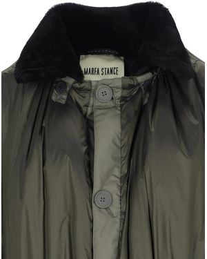 MARFA STANCE Classic Shearling Collar - Black