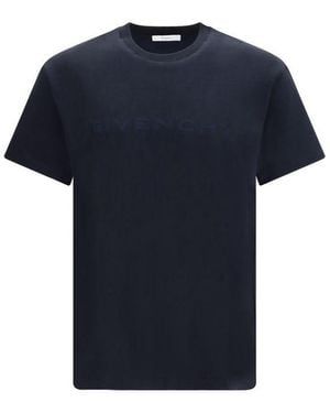 Givenchy Cotton T-Shirt - Blue