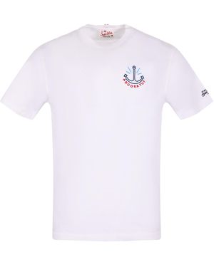 Mc2 Saint Barth Cotton T-Shirt - White